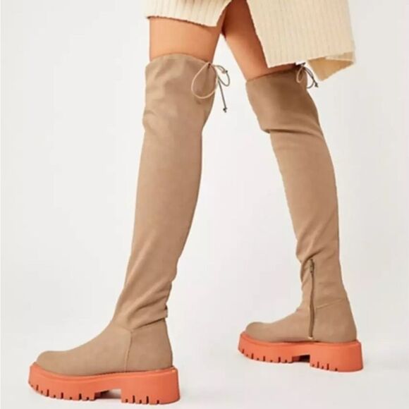 Free People Shoes - Free People Chase Second Skin Over The Knee Boot EU 39.5 US 9